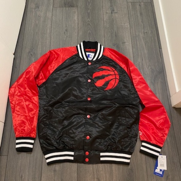 Starter Toronto Raptors Lightweight Varsity Jacket Size M NWT - Picture 1 of 6